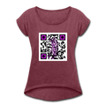 QR Code AtrixU Women's - heather burgundy