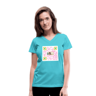 QR Code AtrixU Women's - aqua