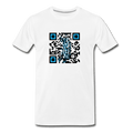 QR Code AtrixU Collection Men - white