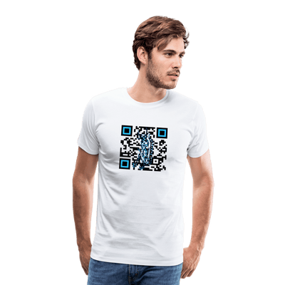 QR Code AtrixU Collection Men - white