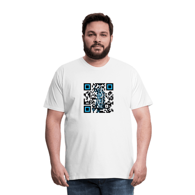 QR Code AtrixU Collection Men - white