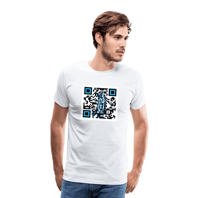 QR Code AtrixU Collection Men - white