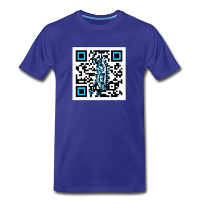 QR Code AtrixU Collection Men - royal blue