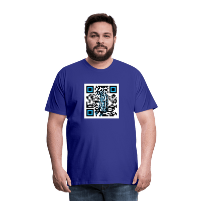 QR Code AtrixU Collection Men - royal blue