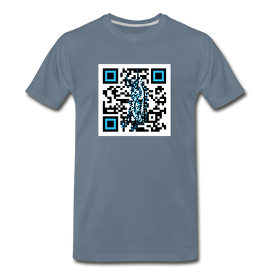 QR Code AtrixU Collection Men - steel blue
