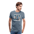 QR Code AtrixU Collection Men - steel blue