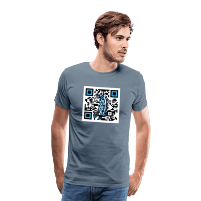 QR Code AtrixU Collection Men - steel blue