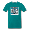 QR Code AtrixU Collection Men - teal