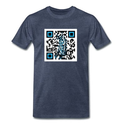 QR Code AtrixU Collection Men - heather blue