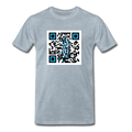 QR Code AtrixU Collection Men - heather ice blue
