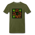 QR CODE ATRIXU COLLECTION MEN'S - olive green