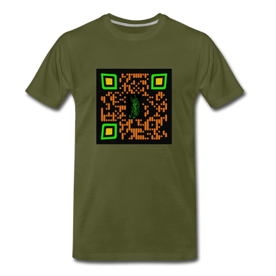 QR CODE ATRIXU COLLECTION MEN'S - olive green