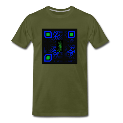QR CODE ATRIXU COLLECTION MEN'S - olive green