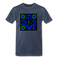 QR CODE ATRIXU COLLECTION MEN'S - heather blue