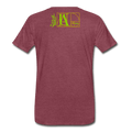 QR CODE ATRIXU COLLECTION MEN'S - heather burgundy