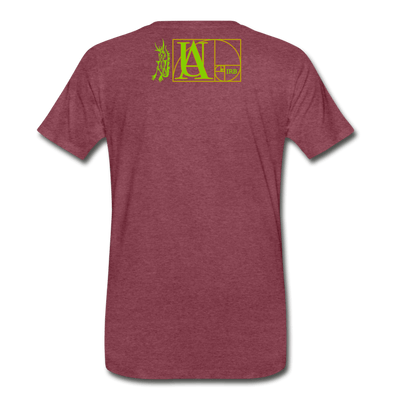 QR CODE ATRIXU COLLECTION MEN'S - heather burgundy
