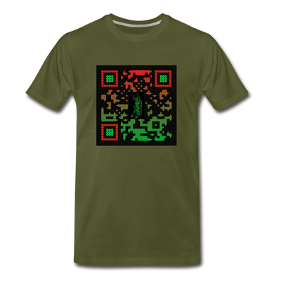 QR CODE ATRIXU COLLECTION MEN'S - olive green