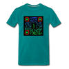 QR CODE ATRIXU COLLECTION MEN'S - teal
