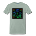 QR CODE ATRIXU COLLECTION MEN'S - steel green