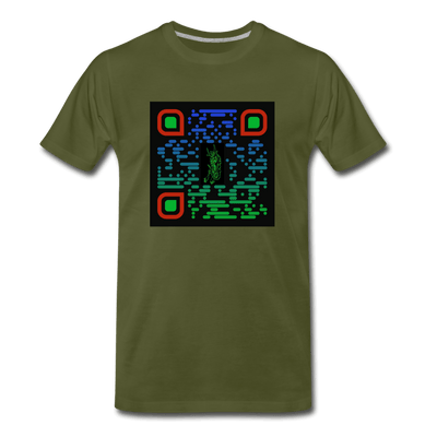 QR CODE ATRIXU COLLECTION MEN'S - olive green