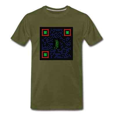 QR CODE ATRIXU COLLECTION MEN'S - olive green