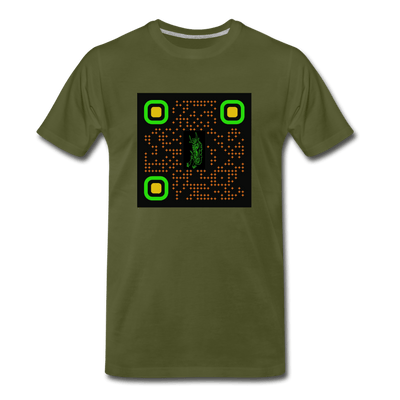 QR CODE ATRIXU COLLECTION MEN'S - olive green