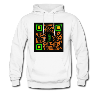 QR CODE ATRIXU HOODIE COLLECTION - white