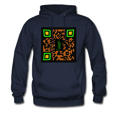 QR CODE ATRIXU HOODIE COLLECTION - navy