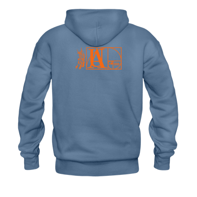 QR CODE ATRIXU HOODIE COLLECTION - denim blue
