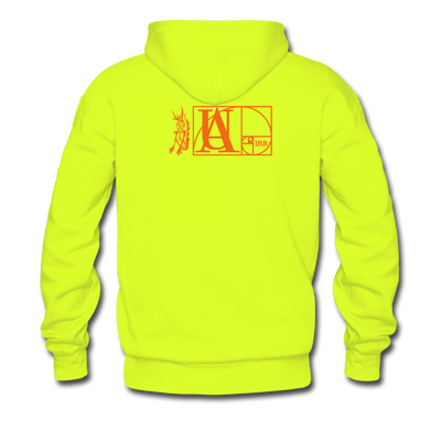 QR CODE ATRIXU HOODIE COLLECTION - safety green
