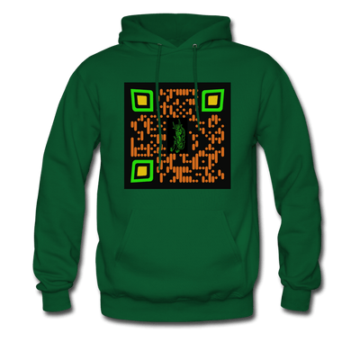 QR CODE ATRIXU HOODIE COLLECTION - forest green