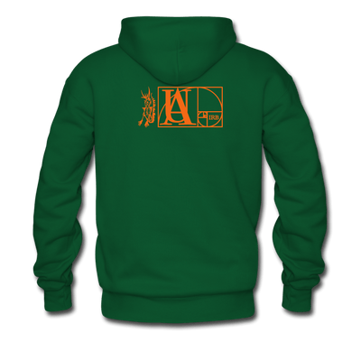 QR CODE ATRIXU HOODIE COLLECTION - forest green
