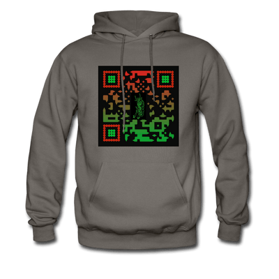 QR CODE ATRIXU HOODIE COLLECTION - asphalt gray