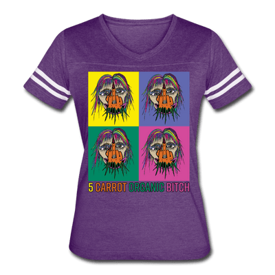 BACK YARD BOGEYS BY ATRIXU - vintage purple/white