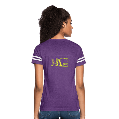 BACK YARD BOGEYS BY ATRIXU - vintage purple/white