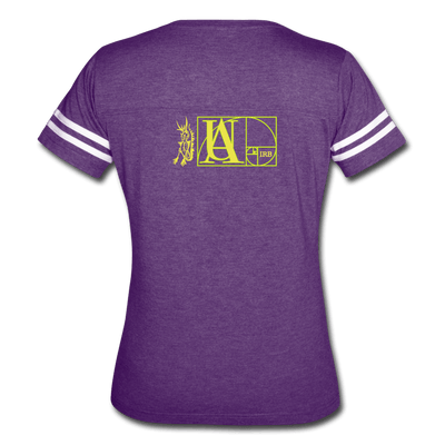 BACK YARD BOGEYS BY ATRIXU - vintage purple/white