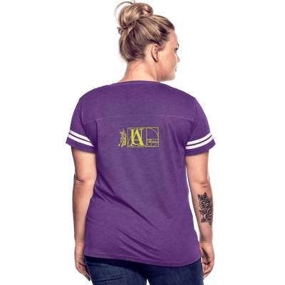 BACK YARD BOGEYS BY ATRIXU - vintage purple/white