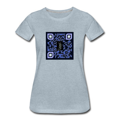 QR CODE ATRIXU WOMEN'S - heather ice blue