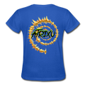 "SKELLER's VORTEX" - royal blue