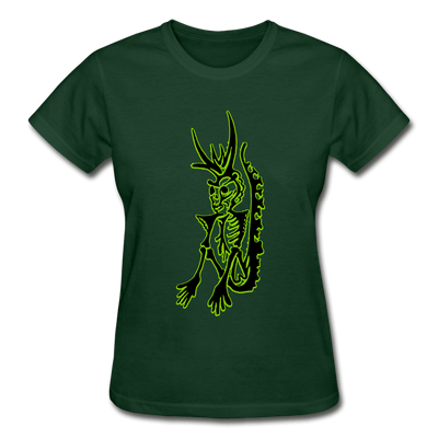 "SKELLER's VORTEX" - forest green