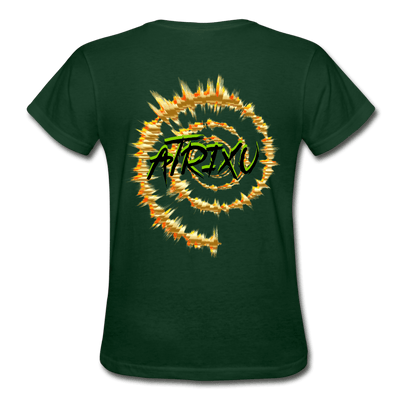 "SKELLER's VORTEX" - forest green
