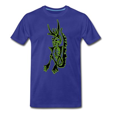 "SKELLER's VORTEX" - royal blue