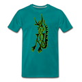 "SKELLER's VORTEX" - teal