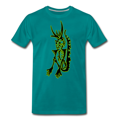 "SKELLER's VORTEX" - teal
