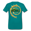 "SKELLER's VORTEX" - teal