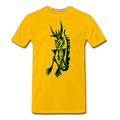 "SKELLER's VORTEX" - sun yellow