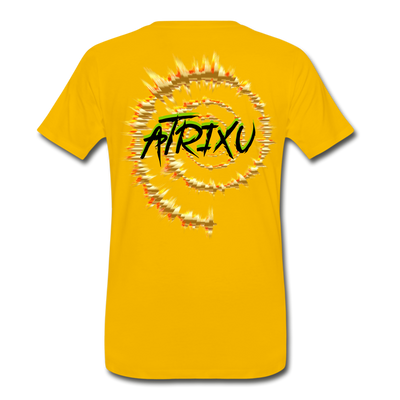 "SKELLER's VORTEX" - sun yellow