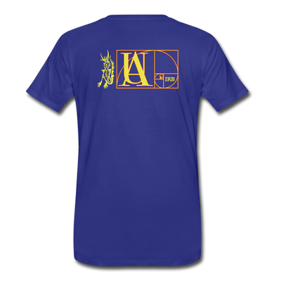 "ALL VAXXXED OUT" - royal blue