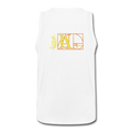 "ALL VAXXED OUT" Men’s Premium Tank - white