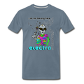 I DO NOT BELONG HERE - ELECTRA - steel blue